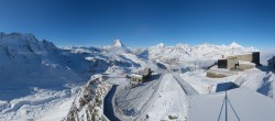 Archiv Foto Webcam Gornergrat Kulm Zermatt 09:00