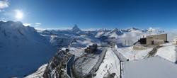 Archiv Foto Webcam Gornergrat Kulm Zermatt 13:00