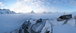 Archiv Foto Webcam Gornergrat Kulm Zermatt 15:00