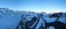 Archiv Foto Webcam Gornergrat Kulm Zermatt 07:00