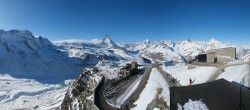 Archiv Foto Webcam Gornergrat Kulm Zermatt 11:00