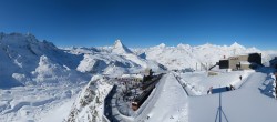 Archiv Foto Webcam Gornergrat Kulm Zermatt 09:00