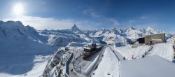 Archiv Foto Webcam Gornergrat Kulm Zermatt 13:00