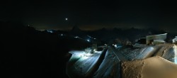 Archived image Webcam Gornergrat Kulm Zermatt 19:00