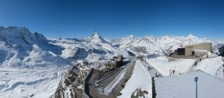 Archived image Webcam Gornergrat Kulm Zermatt 10:00