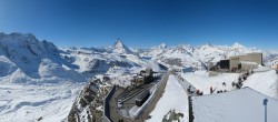 Archived image Webcam Gornergrat Kulm Zermatt 11:00