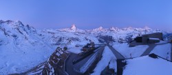 Archiv Foto Webcam Gornergrat Kulm Zermatt 06:00