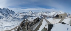 Archiv Foto Webcam Gornergrat Kulm Zermatt 11:00