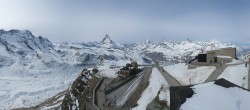 Archiv Foto Webcam Gornergrat Kulm Zermatt 11:00