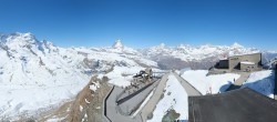 Archiv Foto Webcam Gornergrat Kulm Zermatt 09:00