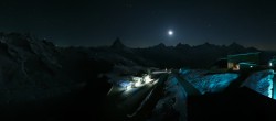 Archiv Foto Webcam Gornergrat Kulm Zermatt 23:00