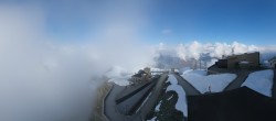 Archiv Foto Webcam Gornergrat Kulm Zermatt 07:00