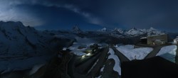 Archiv Foto Webcam Gornergrat Kulm Zermatt 01:00