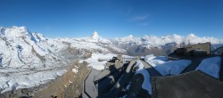 Archiv Foto Webcam Gornergrat Kulm Zermatt 07:00