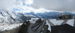 Archiv Foto Webcam Gornergrat Kulm Zermatt 17:00