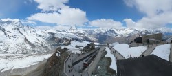 Archived image Webcam Gornergrat Kulm Zermatt 11:00