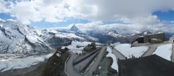 Archived image Webcam Gornergrat Kulm Zermatt 15:00