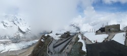 Archiv Foto Webcam Gornergrat Kulm Zermatt 11:00