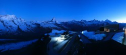 Archiv Foto Webcam Gornergrat Kulm Zermatt 03:00