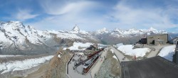 Archiv Foto Webcam Gornergrat Kulm Zermatt 09:00