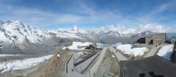 Archiv Foto Webcam Gornergrat Kulm Zermatt 09:00