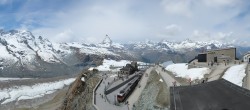 Archiv Foto Webcam Gornergrat Kulm Zermatt 11:00