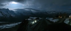 Archived image Webcam Gornergrat Kulm Zermatt 23:00