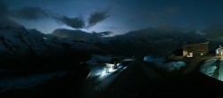 Archived image Webcam Gornergrat Kulm Zermatt 01:00