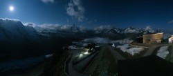 Archiv Foto Webcam Gornergrat Kulm Zermatt 23:00