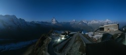 Archiv Foto Webcam Gornergrat Kulm Zermatt 23:00