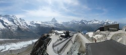 Archiv Foto Webcam Gornergrat Kulm Zermatt 15:00
