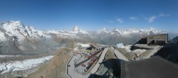 Archiv Foto Webcam Gornergrat Kulm Zermatt 09:00
