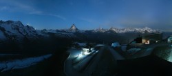 Archiv Foto Webcam Gornergrat Kulm Zermatt 23:00