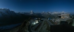 Archiv Foto Webcam Gornergrat Kulm Zermatt 01:00