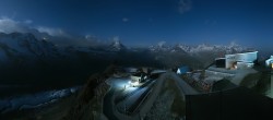 Archiv Foto Webcam Gornergrat Kulm Zermatt 01:00