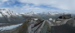 Archiv Foto Webcam Gornergrat Kulm Zermatt 09:00