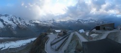 Archived image Webcam Gornergrat Kulm Zermatt 19:00