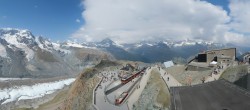 Archived image Webcam Gornergrat Kulm Zermatt 09:00