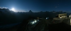 Archiv Foto Webcam Gornergrat Kulm Zermatt 23:00