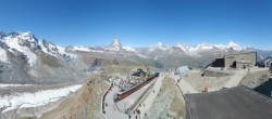 Archiv Foto Webcam Gornergrat Kulm Zermatt 09:00
