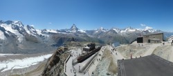 Archiv Foto Webcam Gornergrat Kulm Zermatt 13:00