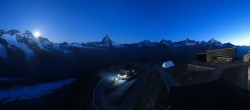 Archiv Foto Webcam Gornergrat Kulm Zermatt 03:00