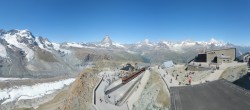 Archiv Foto Webcam Gornergrat Kulm Zermatt 10:00