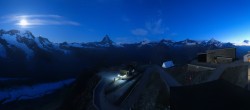 Archiv Foto Webcam Gornergrat Kulm Zermatt 03:00