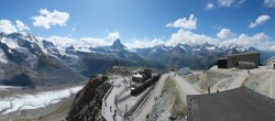Archiv Foto Webcam Gornergrat Kulm Zermatt 15:00