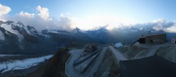 Archiv Foto Webcam Gornergrat Kulm Zermatt 19:00