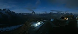 Archiv Foto Webcam Gornergrat Kulm Zermatt 23:00