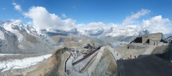 Archiv Foto Webcam Gornergrat Kulm Zermatt 09:00