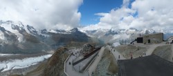 Archiv Foto Webcam Gornergrat Kulm Zermatt 11:00