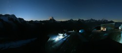 Archiv Foto Webcam Gornergrat Kulm Zermatt 23:00